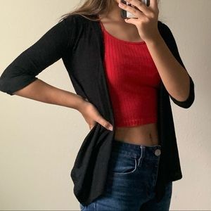 Black small cardigan (youth 7/8)